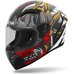 Casque intégral Airoh CONNOR - SAMURAI Noir mat