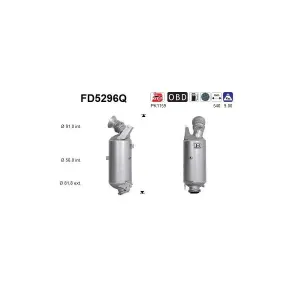 AS FD5296Q Filtre à particules
