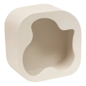 Étagère Murale Design Evy 28cm Blanc