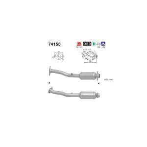 AS 74155 Catalyseur