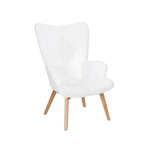 Fauteuil Patchwork Helsinki 100cm Blanc