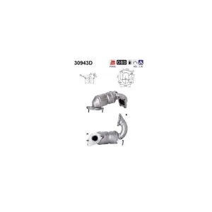 AS 30943D Catalyseur