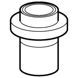 Support de douche Hansa chromé complet (59913289)