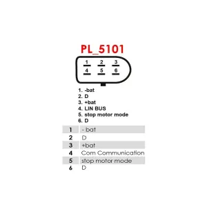 Dynamo / Alternateur As-Pl A3750pr Audi