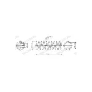 MONROE Ressort de suspension pour MINI: MINI (Ref: SP3396)
