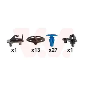 VAN WEZEL Kit d'assemblage, capot-moteur pour AUDI: A1 (Ref: 0304797)