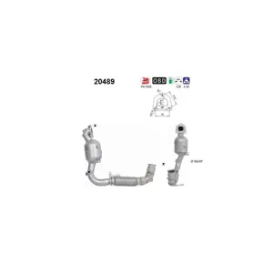 AS Catalyseur pour FORD: Fiesta (Ref: 20489)