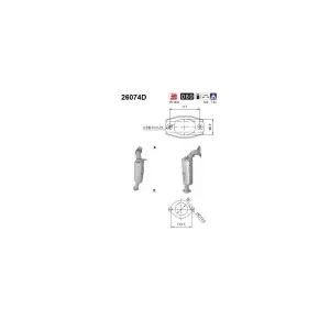 AS 26074D Catalyseur