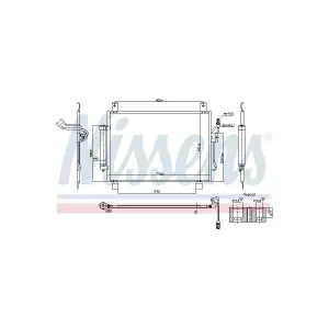 NISSENS 940836 Condenseur, climatisation