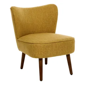 Fauteuil Design Aera 72cm Ocre