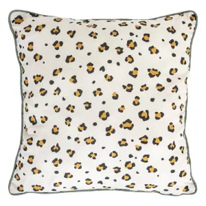 Coussin Déco Enfant Léopard 40x40cm Multicolore