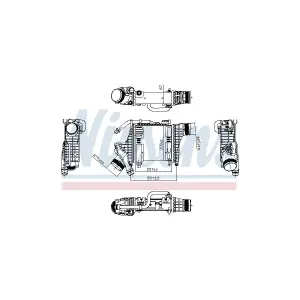 NISSENS 961294 Intercooler