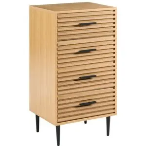 Commode À 4 Tiroirs Keith Marron Clair