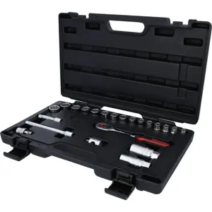 KS TOOLS Coffret cliquets et douilles 3/8" (Ref: 911.3995)