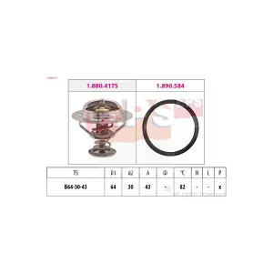 FACET 7.8417 Thermostat d'eau