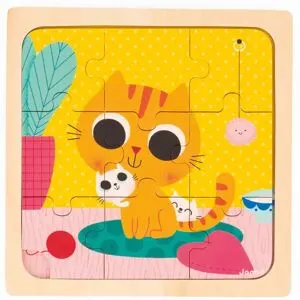Janod Puzzle - Chat Peanut