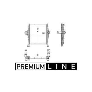 MAHLE CI 32 000P Intercooler