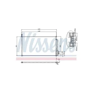NISSENS Condenseur, climatisation pour FORD: Focus (Ref: 94432)