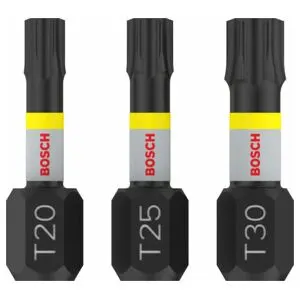 BOSCH Impact Control T Insert Bits (2608522479)