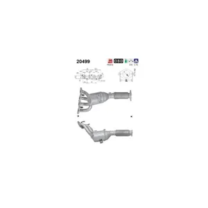 AS Catalyseur pour FORD: Ka (Ref: 20499)