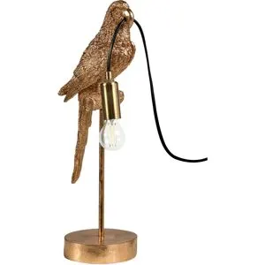 Lampe À Poser Perroquet Sinatra Doré