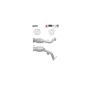 Catalyseur As 42261 Audi