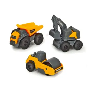 Dickie Volvo Micro Work Vehicles, 3pcs.