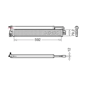 DENSO DCN17037 Condenseur, climatisation
