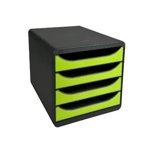Big Box Iderama Noir Vert Anis
