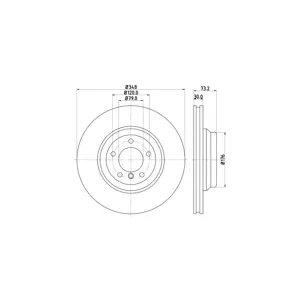 Disque De Frein Hella 8dd355113531 Bmw