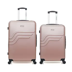 Lot de 2 - Valise grand format et valise weekend QUEENS
