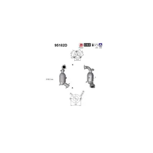 AS 95182D Catalyseur