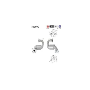 AS 30209D Catalyseur