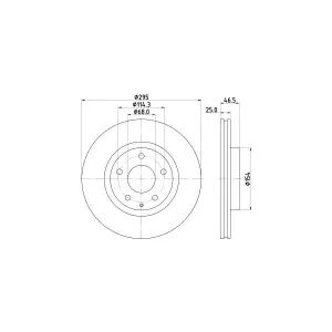 Disque De Frein Hella 8dd355133681 Mazda
