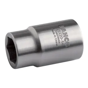 Douille 1/2 Acier Inoxydable 6 Pans 14mm