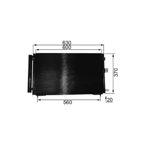 MAHLE AC 229 000S Condenseur, climatisation