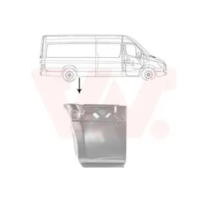 VAN WEZEL Panneau latéral pour MERCEDES-BENZ: Sprinter (Ref: 2973142)