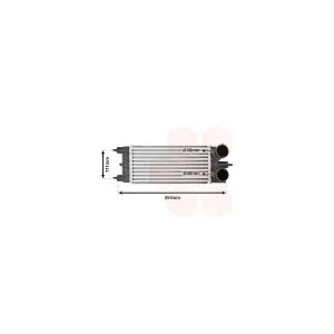 VAN WEZEL 40004365 Intercooler