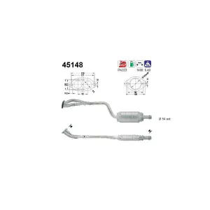 AS 45148 Catalyseur