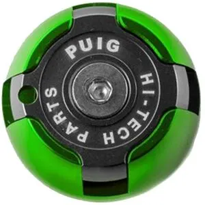 Bouchon de carter d'huile Puig Aluminium Vert