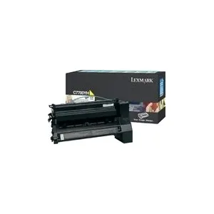 Lexmark Yellow High Yield Return Program Print Cartridge For C770/c772 Cartouche De Toner Original…