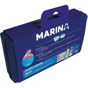 Trousse d'analyse eau piscine Chlore/Brome/pH - Marina