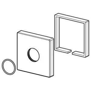 Hansa Rosette 75 x 75 complète (59913326)