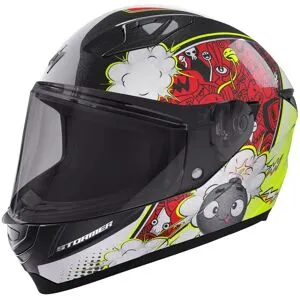 Casque intégral Stormer STRIKE KID BOOM Red/Yellow