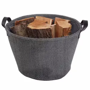 Panier à bûches - Teahupo - gris