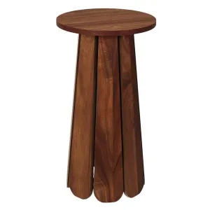 Table d'Appoint Design Will 55cm Marron