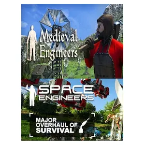 Medieval Engineers and Space Engineers (clé Steam, monde entier)