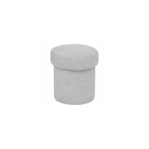 Pouf Design Tika 40cm Gris