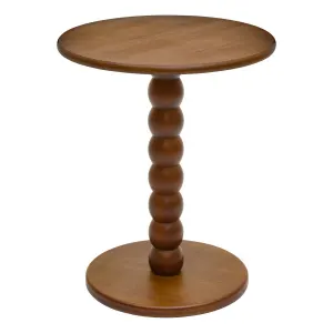 Table d'Appoint Design Chamlo 46cm Marron