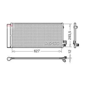 DENSO DCN05113 Condenseur, climatisation